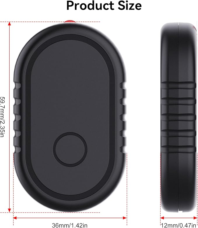 4 Pack for Samsung Smart Tag 2 Adhesive Mount, ABS Waterproof Case - Image 6