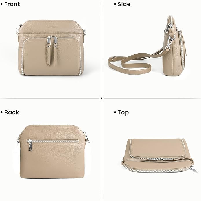 befen Genuine Leather Crossbody Purses - Image 5