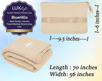 BlueHills Travel Blanket Pillow Compact Lightweight Pocket Size Airplane - Image 3