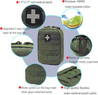 Carlebben EMT MOLLE Ifak Pouch Tactical MOLLE Medical First Aid Kit Utility - Image 6