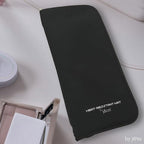 Flat Iron Hair Straightener Silicone Mat & Pouch Pack by j&m - with Heat Proof Mat for Curling Tongs/Wands/Irons - Fits ghd, BaByliss & Larger Straighteners - Zip-Up All-in-One Compact Travel Case