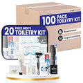 Trektote Bulk Hygiene Kit For Men And Women – 20 Piece Set Of Travel Size by Trektote