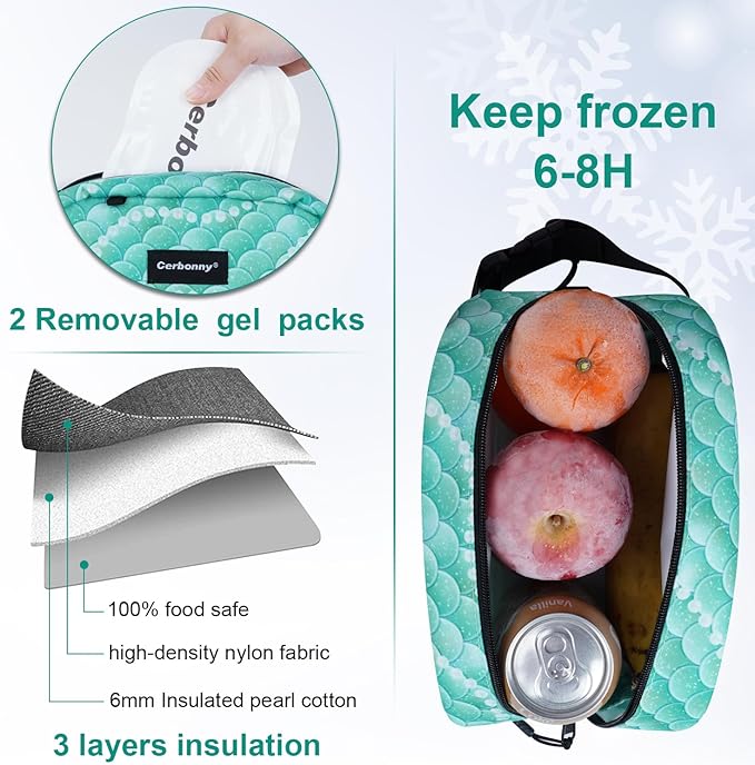 Cerbonny Small Insulated Lunch Bag - Image 2