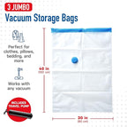 Spacesaver 3 Pack Jumbo Vacuum Storage Bags - Image 3