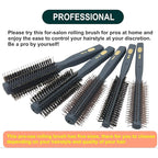 VESS Salon Roll Brush Professional Use PRO-150 For Short Hair and Medium Hair-D28 mm-Made in Japan