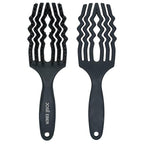 Jose Eber: Professional Series - Detangler Brush - 100% Natural Boar Hair with Nylon Bristle, Reduces Breakage, for All Hairtypes, Salon Styling Tool
