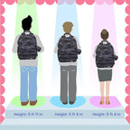 iniuniu Diaper Bag Backpack, 4 in 1 kit Large Unisex Baby Bags - Image 7