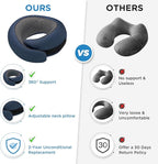 Neck Pillow Airplane, 100% Pure Memory FoamTravel Neck Pillow Travel Neck - Image 2