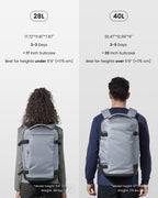 Travel Backpack 28L (Silver Gray-ripstop / 28L)
