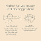 Nodpod Gentle Pressure Sleep Mask | Patented Light Blocking Design - Image 5