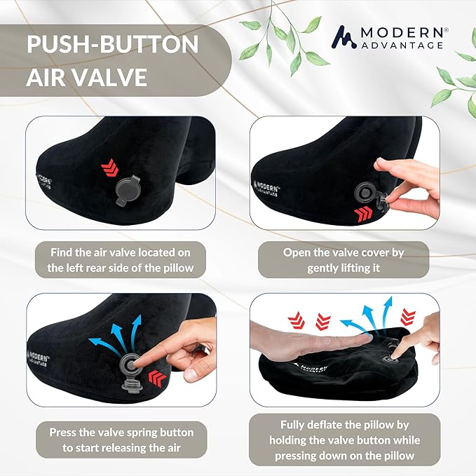 Modern Advantage Inflatable Travel Pillow - Image 7