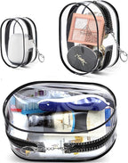 XEWEA Small Clear Toiletry Makeup Bag Portable Waterproof, Electronics - Image 8