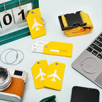 Weewooday 8 Pcs Luggage Straps Suitcase Tags Set - Image 7