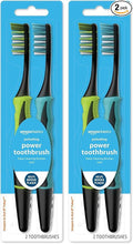 Amazon Basics Electric Pulsating Deep Cleaning Toothbrushes by AmazonBasics