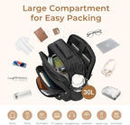 CLUCI Wrinkle-Resistant Laptop Backpack - Image 4