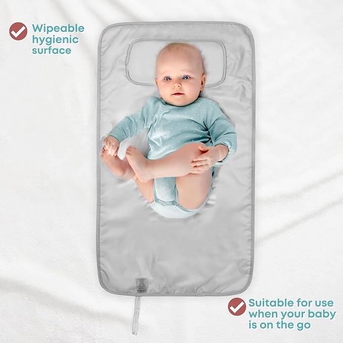 HAMUR HOME Portable Baby Changing Pad – Waterproof, Foldable & Lightweight - Image 2