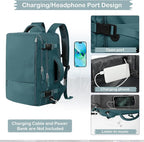 Hanples Large Travel Backpack for Women as Person Item Flight Approved - Image 7