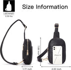 Telena Small Sling Bag for Women Leather Crossbody Fanny Packs Chest Bag for - Image 6