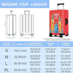 Luggage Cover Washable Suitcase Protector Anti-Scratch, Stretchable Fit - Image 7
