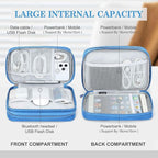 FYY Electronic Organizer, Large Travel Cable Organizer Bag Pouch Electronic - Image 3