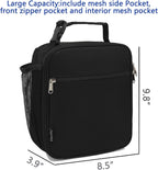 FlowFly Kids Lunch Box Insulated Letter Print Soft Bag Mini Cooler Back to - Image 3