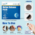80ct Motion Sickness Patches – Sea Sickness Patches - Image 3