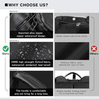 40L Travel Duffle Bag, 4-in-1 Large Gym Bag - Image 6