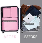 BAGAIL 4 Set/6 Set/8 Set Compression Packing Cubes Travel Accessories - Image 5