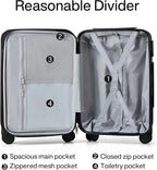 Hanke Expandable Hard Shell Luggage Sets 2 piece Carry on Luggage - Image 7