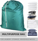 Laundry Bag with Locking Closure Drawstring – Extra Large Heavy Duty 100% Nylon - Image 2