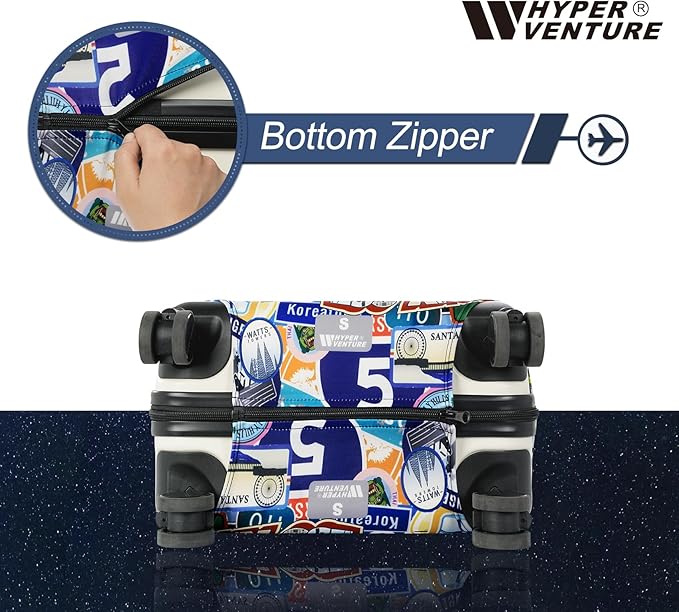 HYPER VENTURE Washable Luggage Cover - Image 4