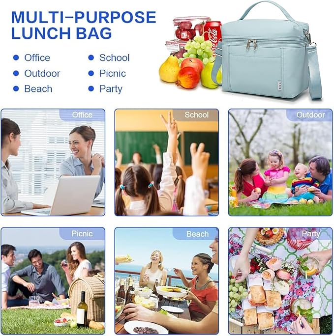 NOL Natural Organic Lifestyle Insulated Lunch Bags - Image 9