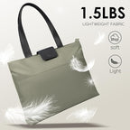 SIMTOP Tote Bag for Women with Magnetic Pocket Water Resistant Polyester 16.2" - Image 8