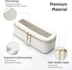 Aveniee Clear Makeup Brush Bag, Slim Cosmetic Brush Holder, Small Toiletry Bag - Image 5
