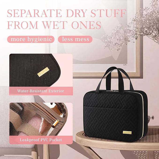 HOTOR Travel Toiletry Bag w/Hanging Hook - Image 5