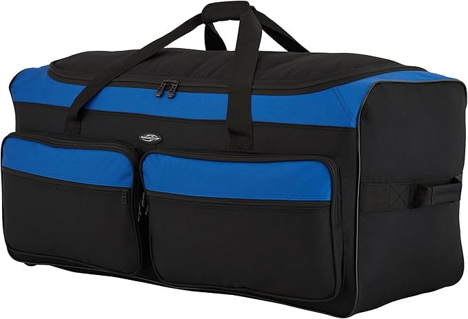 Travelers Club 36" Asgard 3-Wheel Rolling Duffel Bag - Image 4
