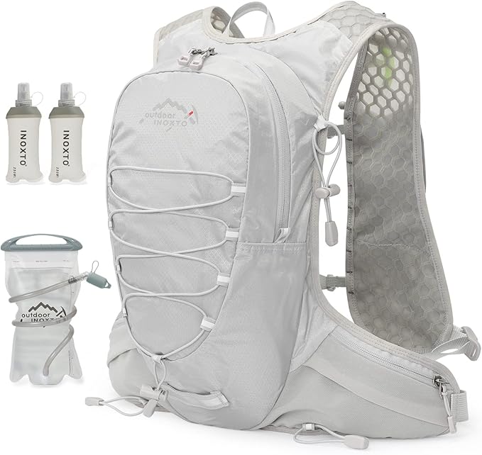 Running Hydration Vest for Men Women Water Backpack for Running 3L Running by IX+INOXTO