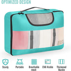Veken 8 Set Packing Cubes for Kids & Toddler, Airplane Travel Essentials - Image 4