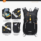 SKYSPER Small Hiking Backpack - 15L Travel Daypack Lightweight Bag Water - Image 3