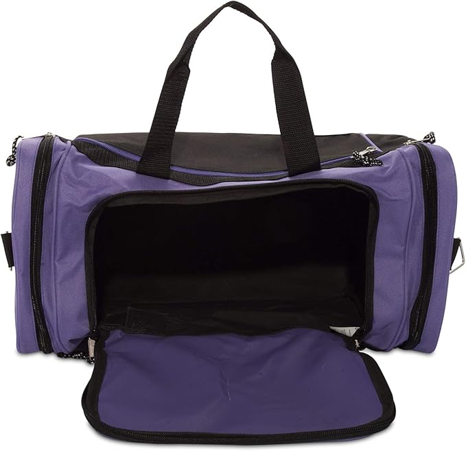 DALIX 21" Blank Sports Duffle Bag Gym Bag Travel Duffel - Image 5