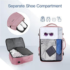 Carry On Backpack for Women, 50L Travel Backpack Flight Approved, Expandable - Image 2