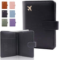 Melsbrinna Premium Leather Passport Holder Covers Case, Waterproof Rfid by Melsbrinna