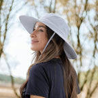 Home Prefer UPF50+ Mens Sun Hat Wide Brim Fishing Hat Foldable Large Brim UV - Image 3