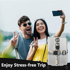 2 Pack Luggage Straps for Suitcases Adjustable Luggage Belt TSA Approved - Image 4