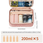 Clear Cosmetic Bags, Hanging Toiletry Bag - Image 3