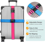 Luggage Straps for Suitcases TSA Approved, Travel Belt Suitcase Belt, Suitcase - Image 2