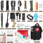 238Pcs Emergency Survival Kit and First Aid Kit, Professional Survival Gear Tool - Image 2
