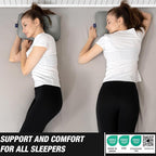 Travel & Camping Comfortable Memory Foam Pillow – Easy to Carry Portable Bag – - Image 7