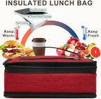 FlowFly Small Insulated Lunch box Portable Soft Bag Mini Cooler Thermal Meal - Image 3