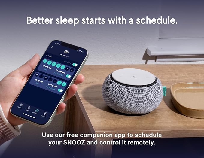 SNOOZ Smart White Noise Sound Machine - Image 4